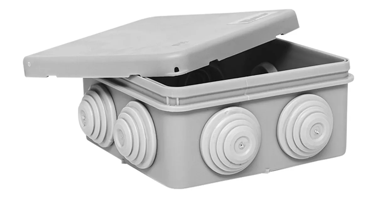 Коробка распределительная КМР-030-031 с крышкой наружная (85х85х40) 8 ...