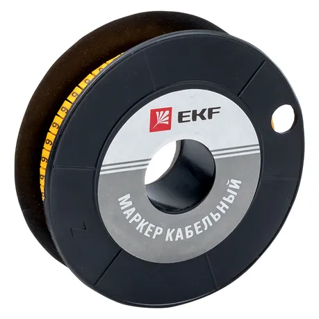 Маркер кабельный 6,0 мм2 "6" (350 шт.) (ЕС-3) EKF PROxima