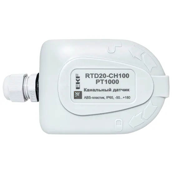 Канальный датчик температуры 100 мм EKF RTD20-CH100-PT1000