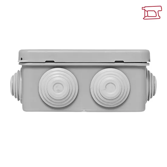 Коробка распределительная КМР-030-031 с крышкой наружная (85х85х40) 8 ...