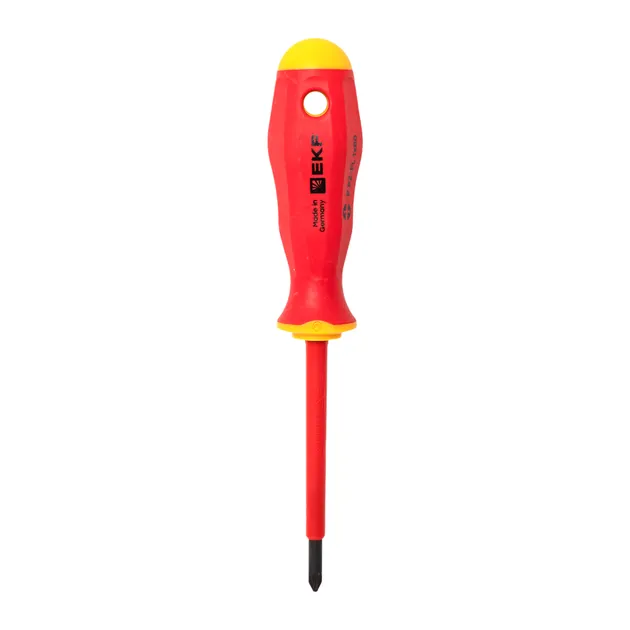 Отвертка Professional PZ-FL1x80 мм VDE 1000В EKF. Цены