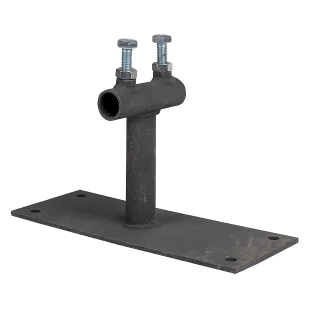 Держатель мачты молниеприемника к стене, D=20мм, вынос 100мм, для ...