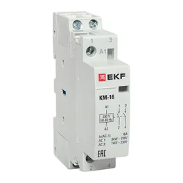Контактор модульный КМ 16А 2NО (1 мод.) EKF PROxima