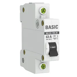 Выключатель нагрузки 1P 63А ВН-29 Basic