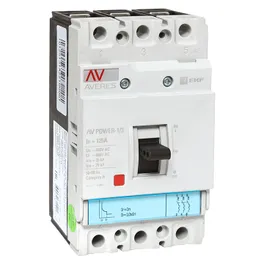Автоматический выключатель AV POWER-1/3 125А 35kA TR EKF AVERES