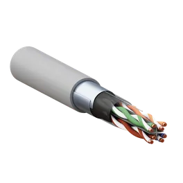 Кабель витая пара TERACOM PRO CAT.6 F/UTP 4 пары solid 23AWG оболочка PVC цвет серый (упак. 305м)