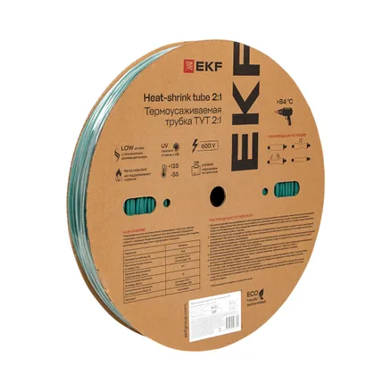 ТУТ нг 2/1 зелёная рулон EKF (tut-2-j)