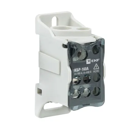 Блок КБР на DIN-рейку и монтажную панель 160A EKF (plc-kbr160)