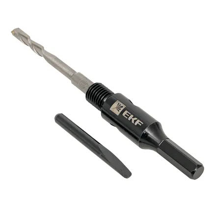 Адаптер Hex M16 с центровочным сверлом EKF Expert (ad-hex)