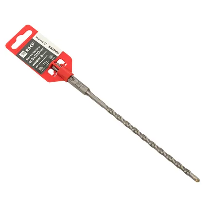 Бур по бетону SDS-plus 6x210 мм (2 резца) EKF Master (db-6-210-2x4)