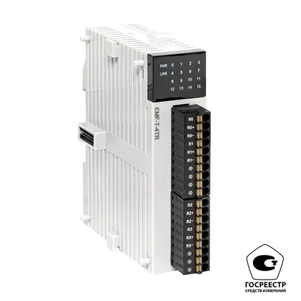 Модуль ввода термосопротивлений EMF 4 PRO-Logic EKF (с поверкой) (EMF-T-4TR-V)