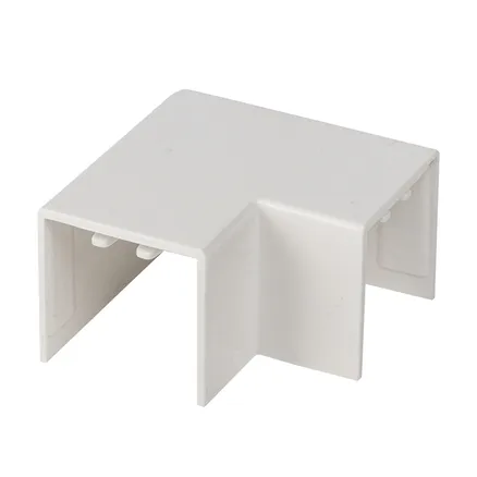 Поворот 90 гр. (25x25) (4 шт) белый EKF-Plast (abw-25-25x4)