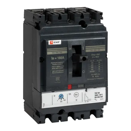 ВА-99C 160/160А 3P+N 35кА EKF (mccb99C-160-160+N)