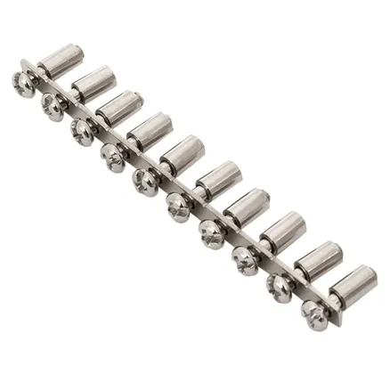 Перемычка тип 10PIN для двухуровневых клемм 4.0 мм2 (10 шт.) EKF (plc-per-10PIN-2-4)