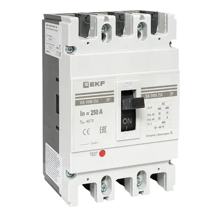 ВА-99М 250/250А 3P 35кА EKF (mccb99-250-250m)