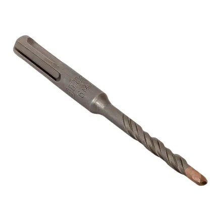 Бур по бетону SDS-plus 6x110 мм (2 резца) EKF Master (db-6-110-2x4)