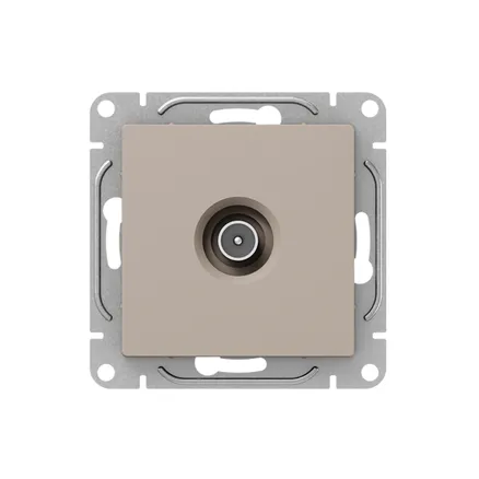 Механизм роз., TV, проходная, крем., Эпика EKF (UP1-SOI-TV-2)