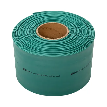 ТУТ нг 100/50 зелёная рулон EKF (tut-100-j)