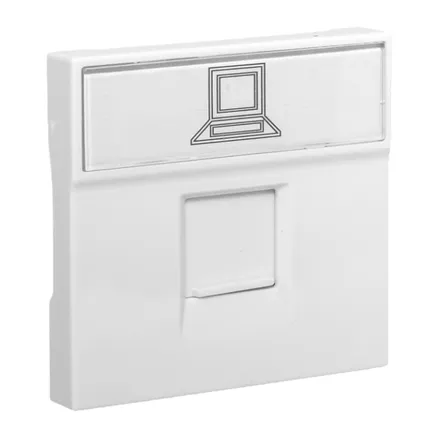 Розетка RJ45 кат. 5e, 2 модуля EKF (E2MK015E-135-10)