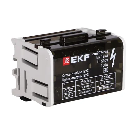 Кросс-модуль (2x7) 100A EKF