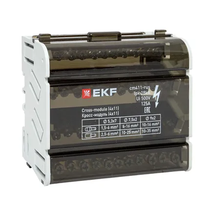 Кросс-модуль (4x11) 125A EKF (cm411-rus)