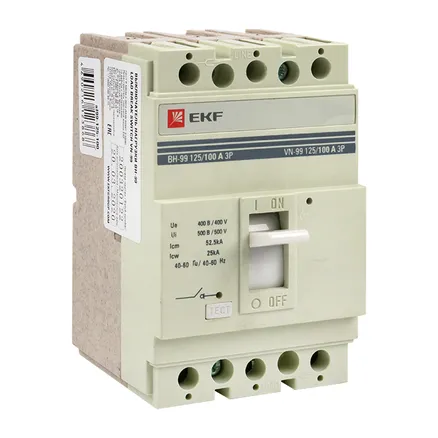 ВН-99 125/100А 3P EKF (sl99-125-100)
