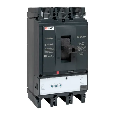 ВА-99C 630/500А 3P 45кА EKF (mccb99C-630-500)