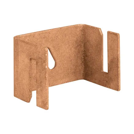 Держатель для полосы 25x4 (скоба) Cu EKF (lp-d2311-cu)
