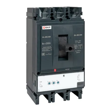 ВА-99C 400/200А 3P 45кА EKF (mccb99C-400-200)