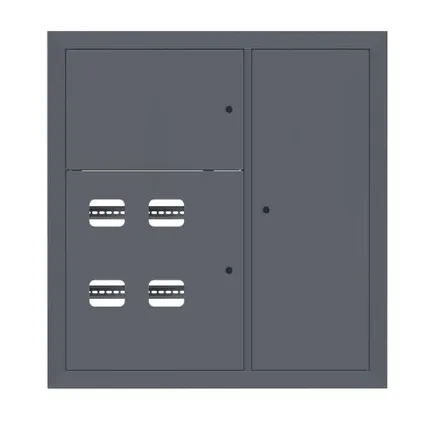 Щит этажный 4 кв. RAL7024 (1000x950x150) EKF PROxima (mb29-v-4-ral7024)