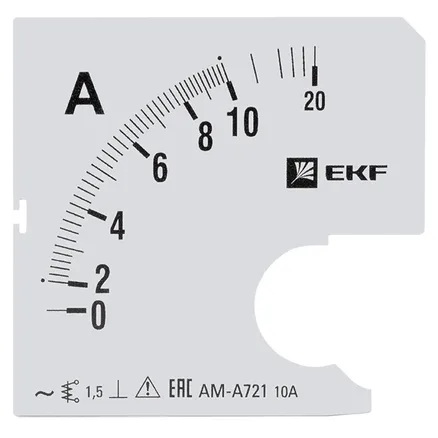 Шкала сменная для A721 10/5А-1,5 EKF (s-a721-10)
