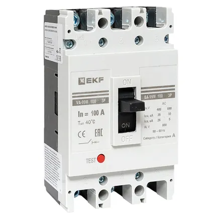 ВА-99М 100/100А 3P 35кА EKF (mccb99-100-100m)