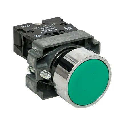 Кнопка BA31 зеленая NO IP65 EKF (xb2-ba31-65)