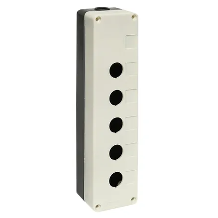 КП105 пластиковый 5 кнопок белый EKF (cpb-105-w)