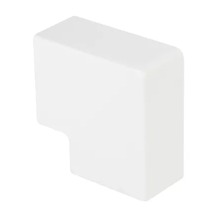 Поворот 90 гр. (40x25) (4 шт) белый EKF-Plast (abw-40-25x4)