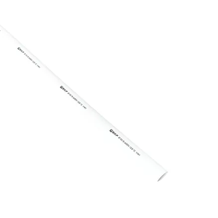 ТУТ нг 10/5 белая в отрезках по 1м EKF (tut-10-w-1m)