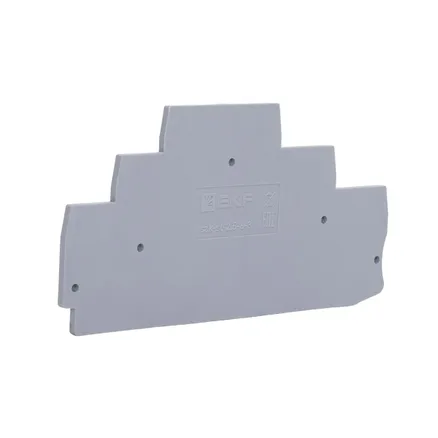 Заглушка для тройной ST-2.5 серая EKF (sak-st-2,5-6-3)