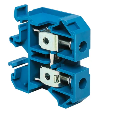 Клемма проходная винтовая JXB 16 мм2 синяя EKF (plc-jxb-16/35b)