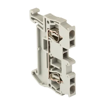 Клемма проходная пружинная ST 2.5 мм2 серая EKF (plc-jxb-st-2.5)