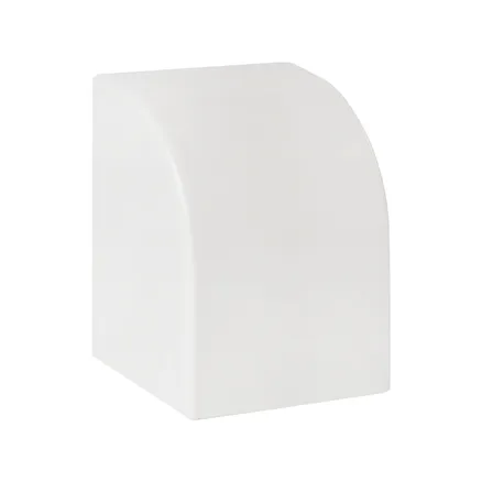 Заглушка (40x40) (4 шт) белая EKF-Plast (ecw-40-40x4)
