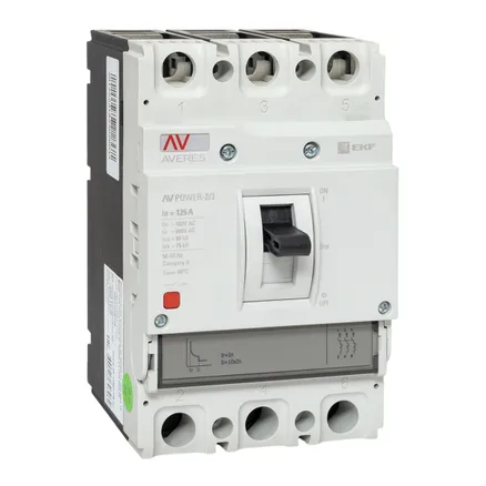 AV POWER-2/3 125А 80kA TR (mccb-23-125H-TR-av)