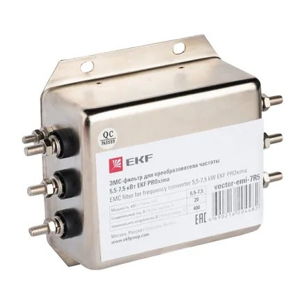 ЭМС-фильтры для преобразователя частоты 0,75-1,5 кВт (vector-emi-1R5)