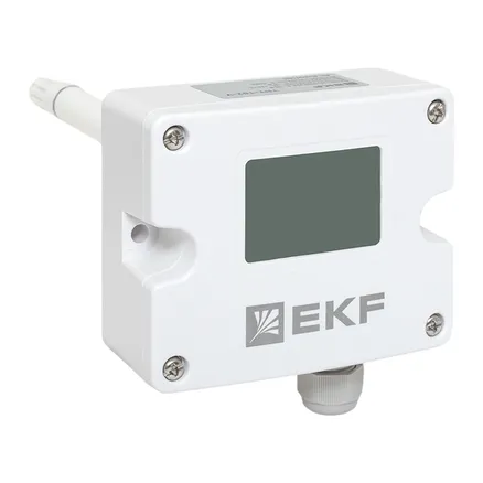 Преобразователь влажности и температуры канальный 0-10 В EKF (THT-102-V)