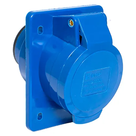 Роз. стац. внутр. 423 2Р+РЕ 32А 220В IP44 EKF (ps-423-32-220)