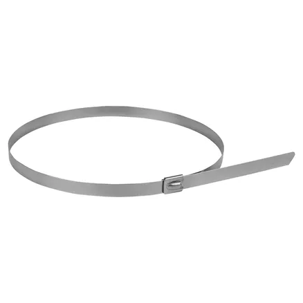 Хомут AISI 304 из нержавеющей стали, 7.9x520 (10 шт.) FlexLock (plc-fl-tss-304-7.9x520-r)