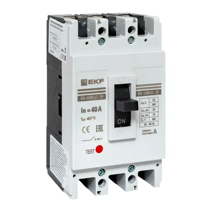 ВА-99М 63/40А 3P 25кА EKF (mccb99-63-40m)