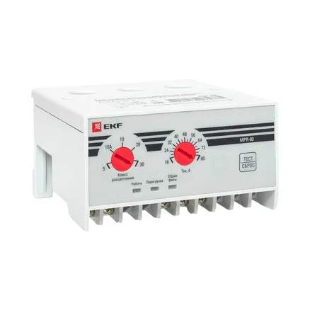 Реле защиты двигателя MPR 80А EKF (mpr-80)