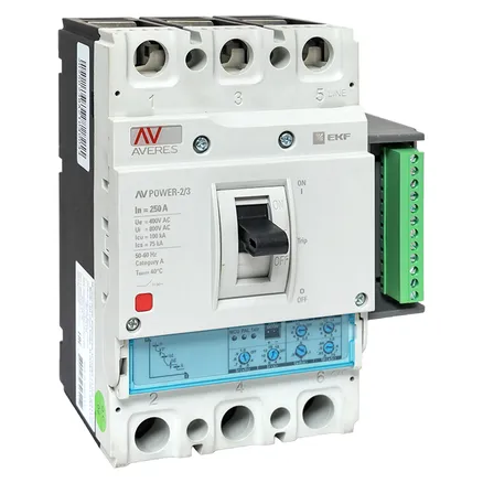 AV POWER-2/3 250А 100kA ETU2.2 (mccb-23-250H-2.2-av)
