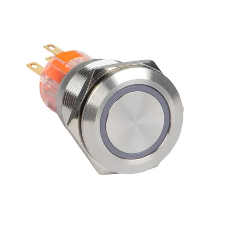 Кнопка S-Pro67 19 мм без фикс. с белой подсв. 230В EKF PROxima (s-pro67-151)