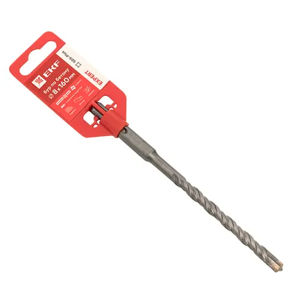 Бур по бетону SDS-plus 8x160 мм (4 резца) EKF Expert (db-8-160-4x4)